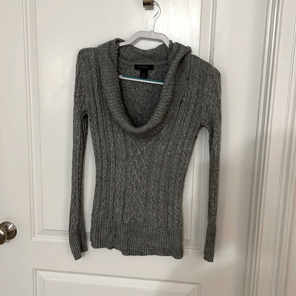 Cowl Neck sparkly sweater - Picture 1 of 5